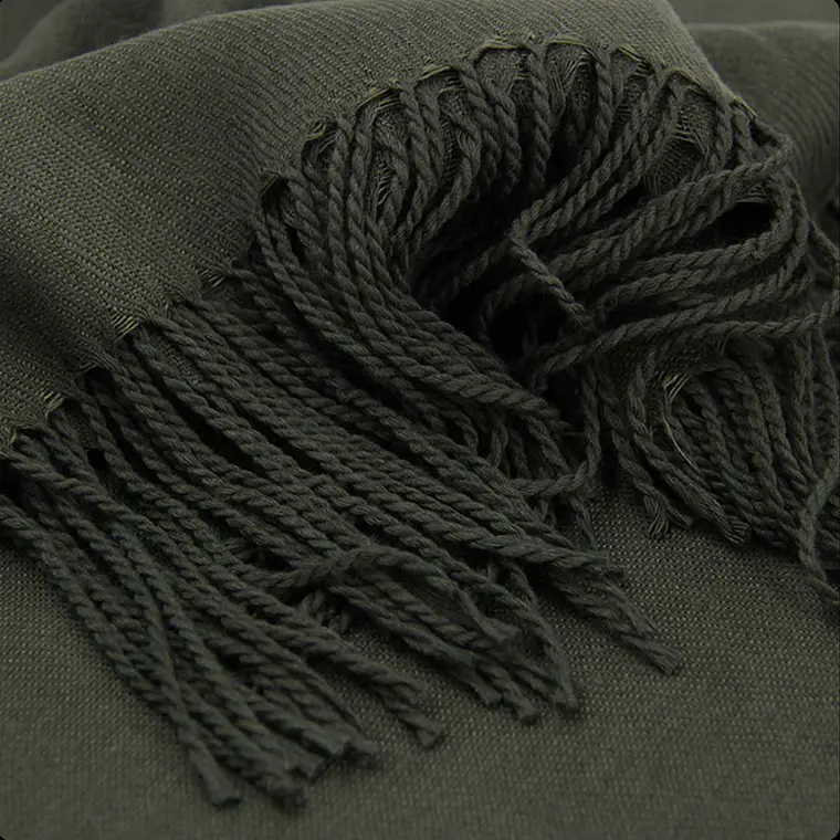 Bufanda Cashmere Olivo 3