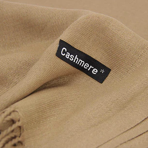 Bufanda Cashmere Camel
