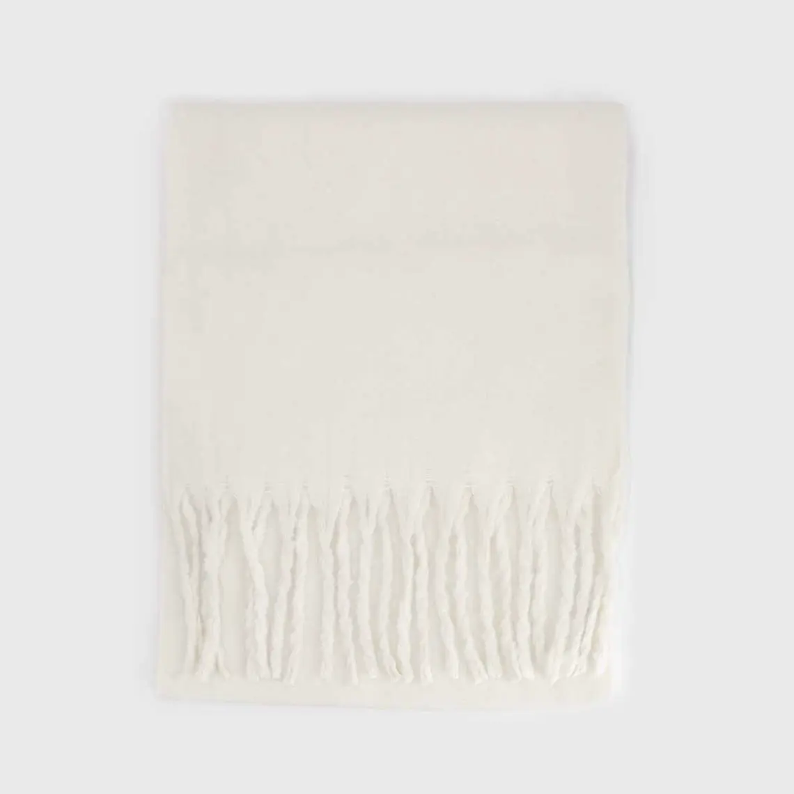 Bufanda Alpaca Blanco crema 6