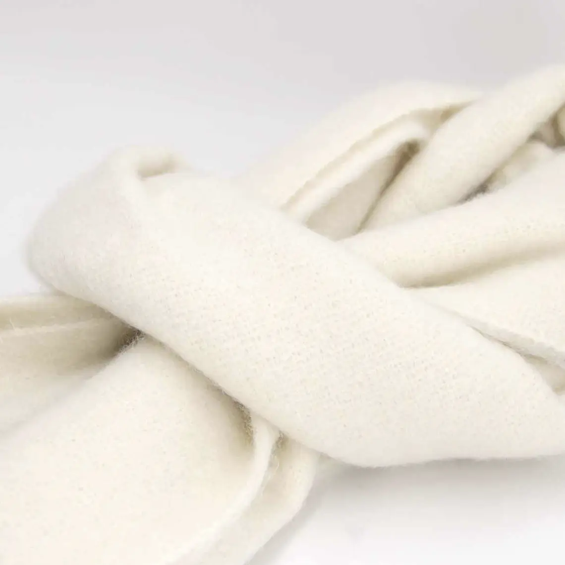 Bufanda Alpaca Blanco crema 2