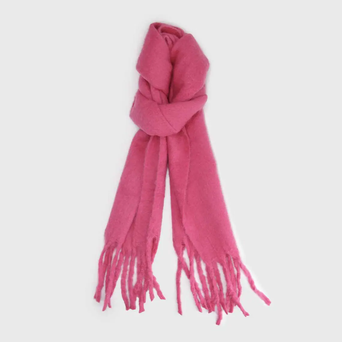 Bufanda Alpaca Fucsia 1
