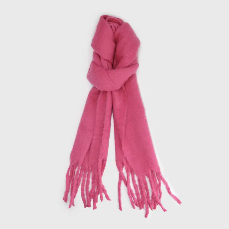 Bufanda Alpaca Fucsia 1