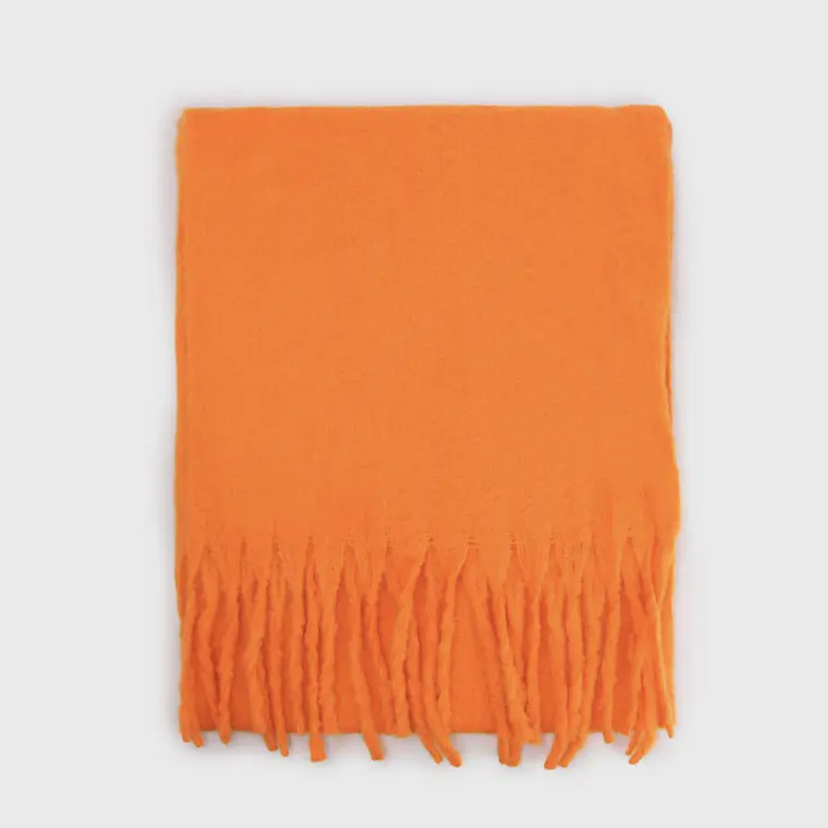 Bufanda Alpaca Naranja 3