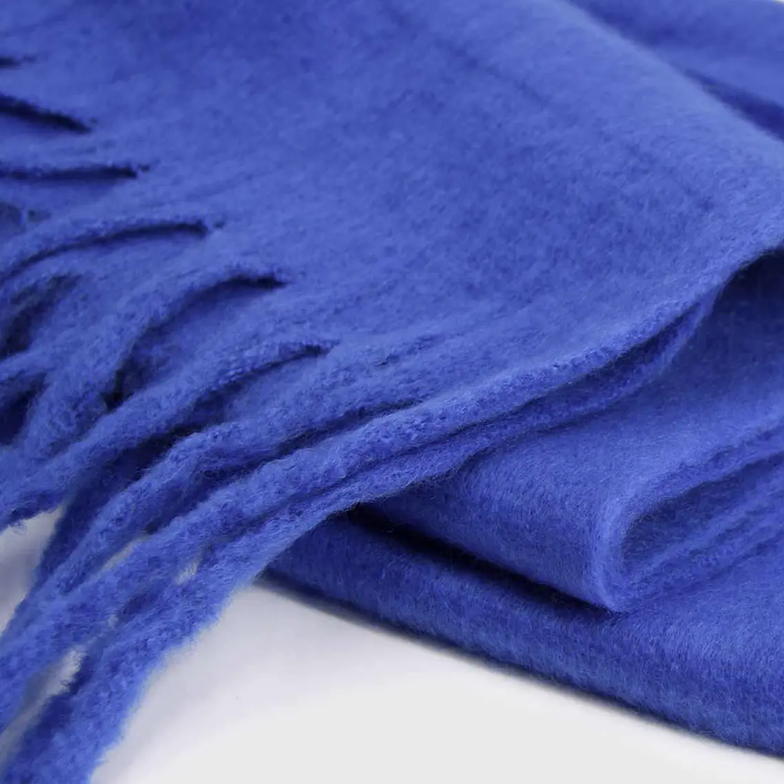 Bufanda Alpaca Azul 3