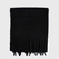 Bufanda Alpaca Negra - Miniatura 4