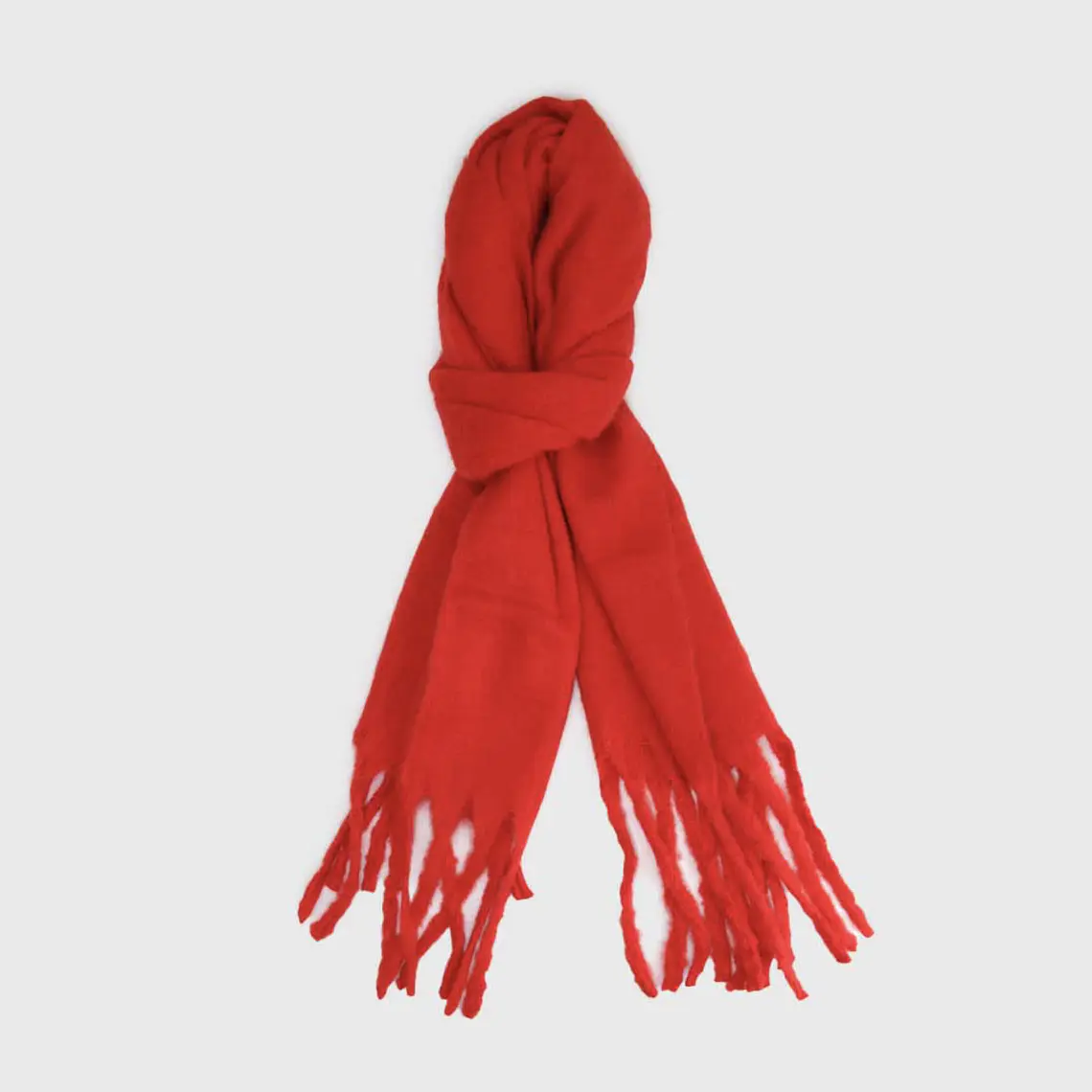 Bufanda Alpaca Roja 1