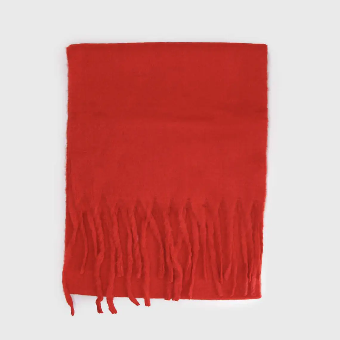 Bufanda Alpaca Roja 4