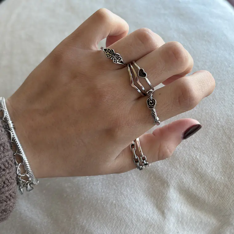 Set Silver Romance 1