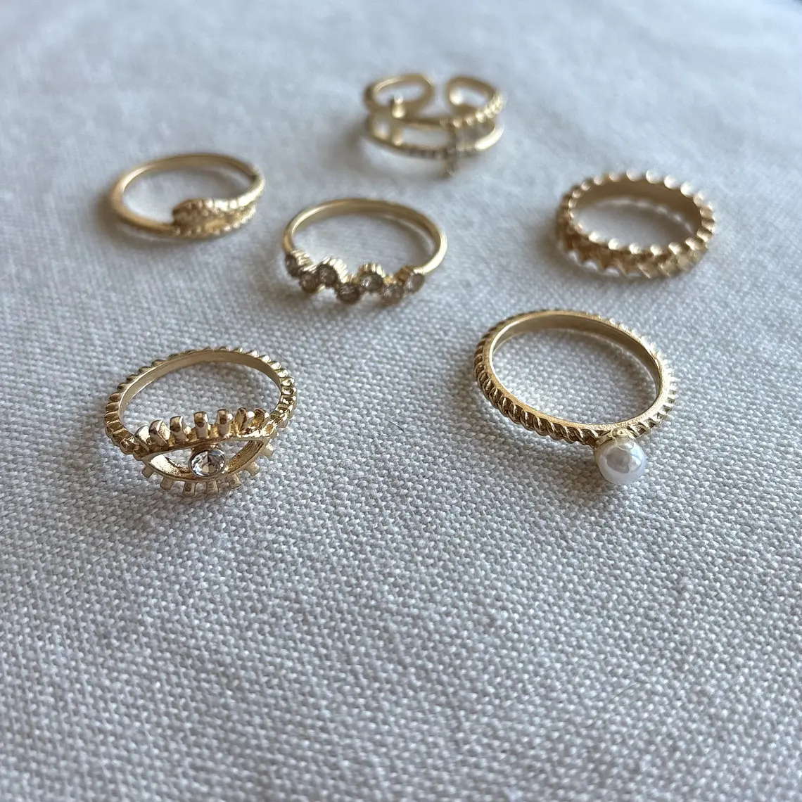 Set Gold Mystic eye 2