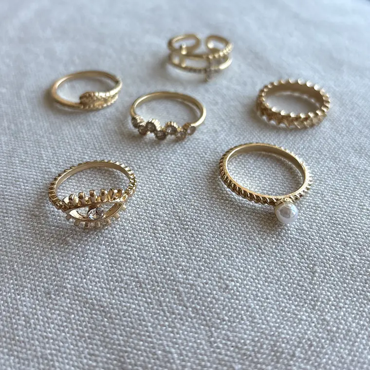 Set Gold Mystic eye 2