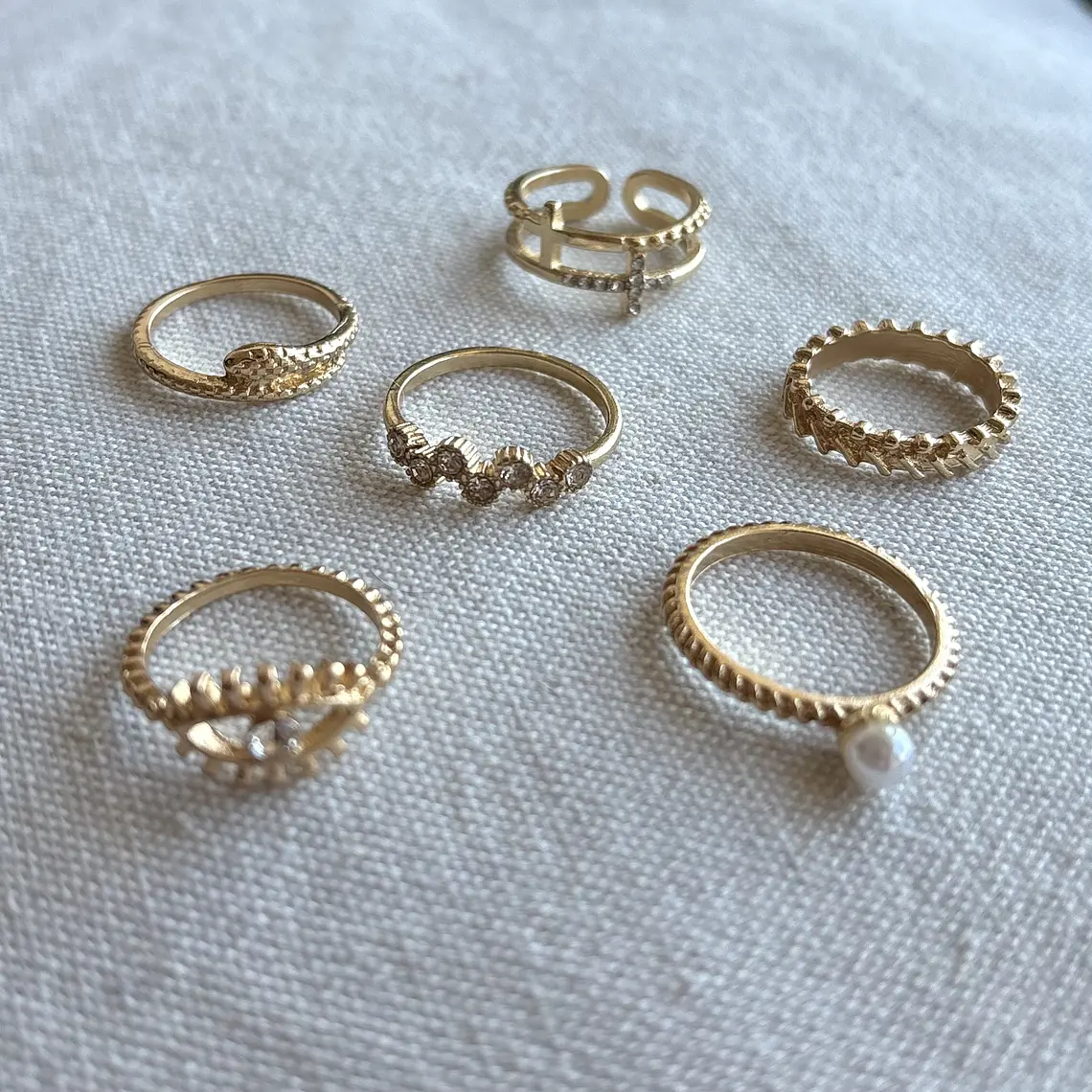 Set Gold Mystic eye 3