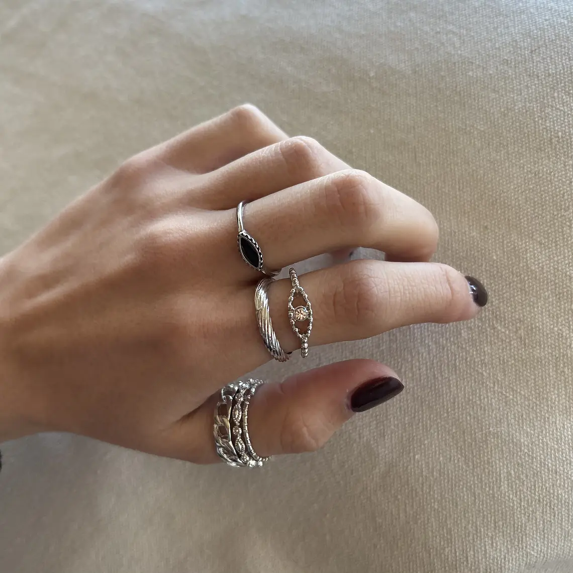 Set Silver Minimal 1