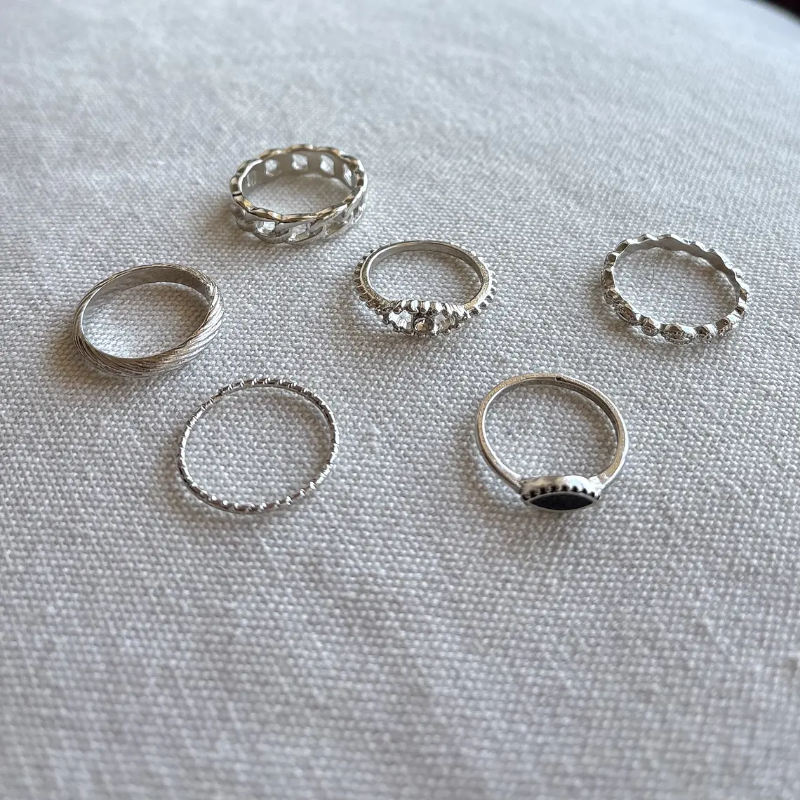 Set Silver Minimal 2
