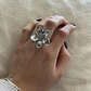 Anillo Flor bloom Silver - Miniatura 2