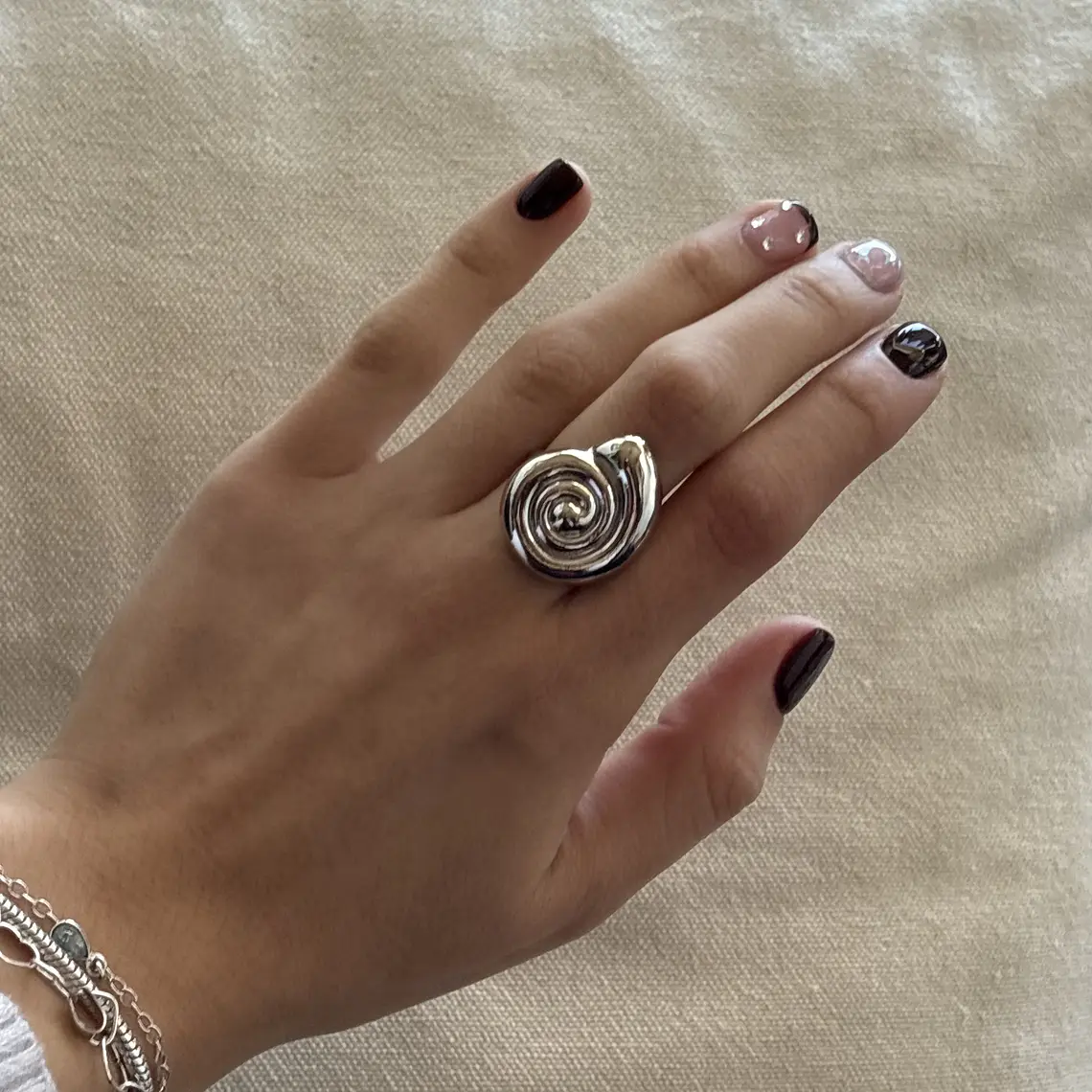 Anillo Caracola Silver 1