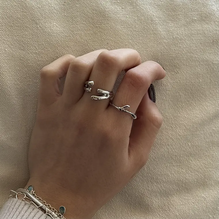 Set Anillos Fluid  2