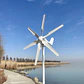1000W Home Wind Power Turbine Generator 1KW 12V 24V 48V Small Horizontal Windmill Low Noise With MPPT Controller - thumbnail 2