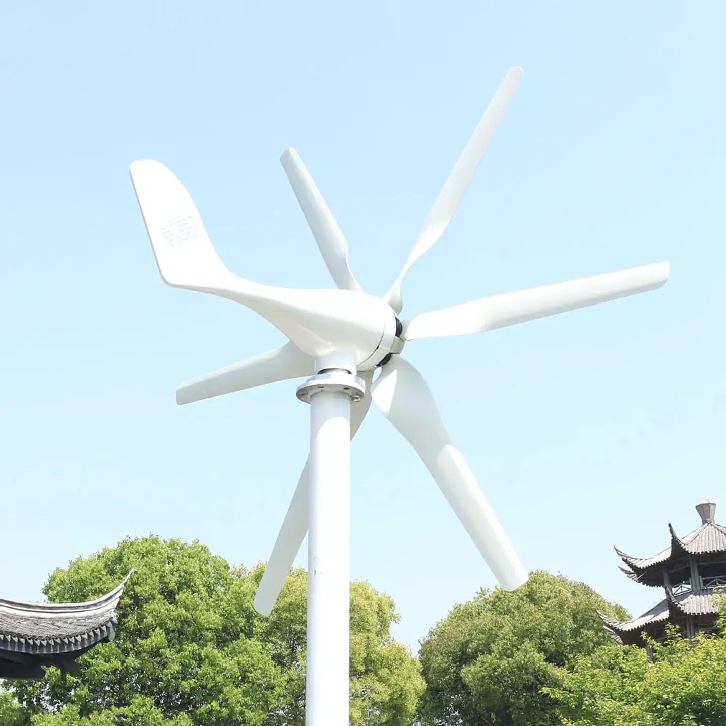 1000W Home Wind Power Turbine Generator 1KW 12V 24V 48V Small Horizontal Windmill Low Noise With MPPT Controller 4