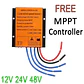1000W Home Wind Power Turbine Generator 1KW 12V 24V 48V Small Horizontal Windmill Low Noise With MPPT Controller - thumbnail 18