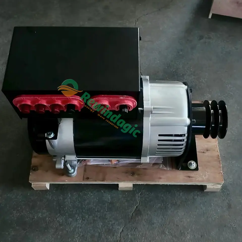 30KW Generator Set 220V 380V Permanent Magnet Generator 50Hz Alternator With Variable Speed Motor 3