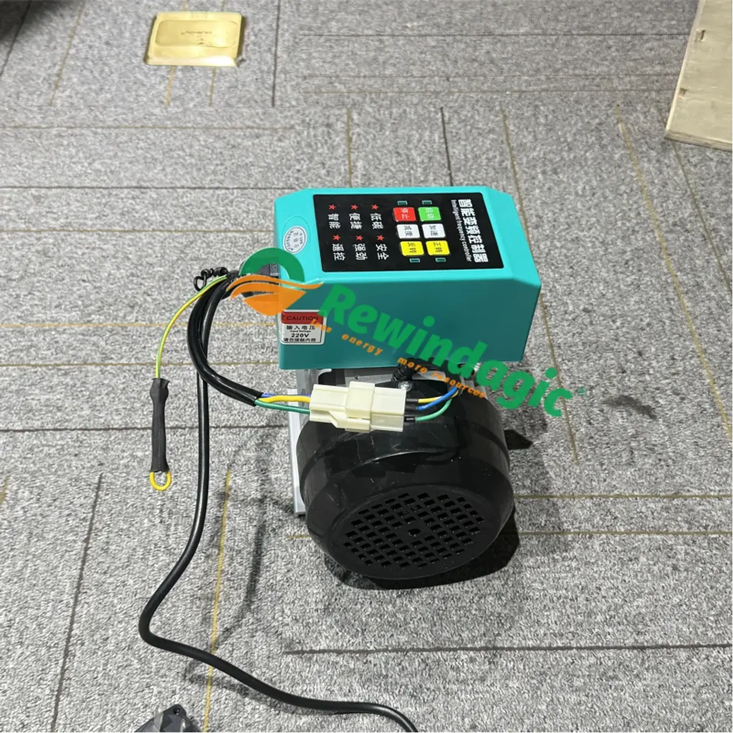 30KW Generator Set 220V 380V Permanent Magnet Generator 50Hz Alternator With Variable Speed Motor 5