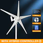 3000W Wind Turbine 12V 24V 48V Wind Turbine With Free MPPT Controller Battery 220V For Household Use - thumbnail 7