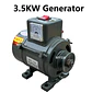 5KW Permanent Magnet Generator 220V 230V AC Alternator Low Noise Energy Unit Current Generator 220v Homeuse - thumbnail 8