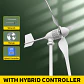 6000W Horizontal Wind Turbine, 24V/48V with MPPT | Nova Bliss - thumbnail 8
