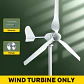 6000W Horizontal Wind Turbine, 24V/48V with MPPT | Nova Bliss - thumbnail 11