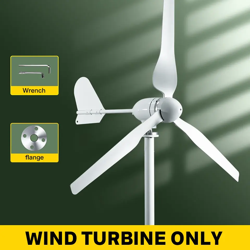 6000W Horizontal Wind Turbine, 24V/48V with MPPT | Nova Bliss 11
