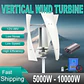 5000W Wind Turbine 12V 24V 48V Wind Turbine Generator 10KW With Free MPPT Controller Battery 220V For Household Use - thumbnail 1