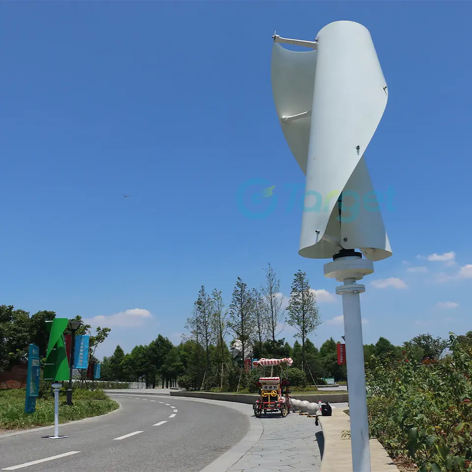 Vertical Wind Turbine Generator 5kW–30kW, 12V–96V with MPPT Options 6