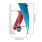 3000W 5000W 10000W Wind Power Turbine Generator 3KW 5KW 10KW 12V 24V Vertical Axis Home Use Roof Windmill Low Noise - thumbnail 4