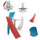 3000W 5000W 10000W Wind Power Turbine Generator 3KW 5KW 10KW 12V 24V Vertical Axis Home Use Roof Windmill Low Noise - thumbnail 5
