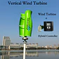 Vertical Wind Turbine Generator 5kW–10kW, 12V/24V/48V Off-Grid Wind Power System - thumbnail 8