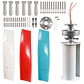 3000W 5000W 10000W Wind Power Turbine Generator 3KW 5KW 10KW 12V 24V Vertical Axis Home Use Roof Windmill Low Noise - thumbnail 7