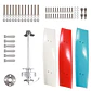 3000W 5000W 10000W Wind Power Turbine Generator 3KW 5KW 10KW 12V 24V Vertical Axis Home Use Roof Windmill Low Noise - thumbnail 10