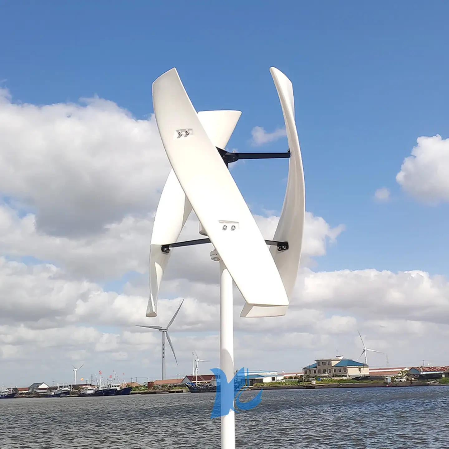 600W 800W 1000W 2000W Wind Power Turbine 12V 24V 48V 1KW 2KW Vertical Axis Home Use Windmill Low Noise Generator 2