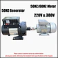 Gearless Low RPM 100KW 80KW Permanent Magnet Generator 220V Power Generation System High Efficiency Alternators For Farm or DIY - thumbnail 7