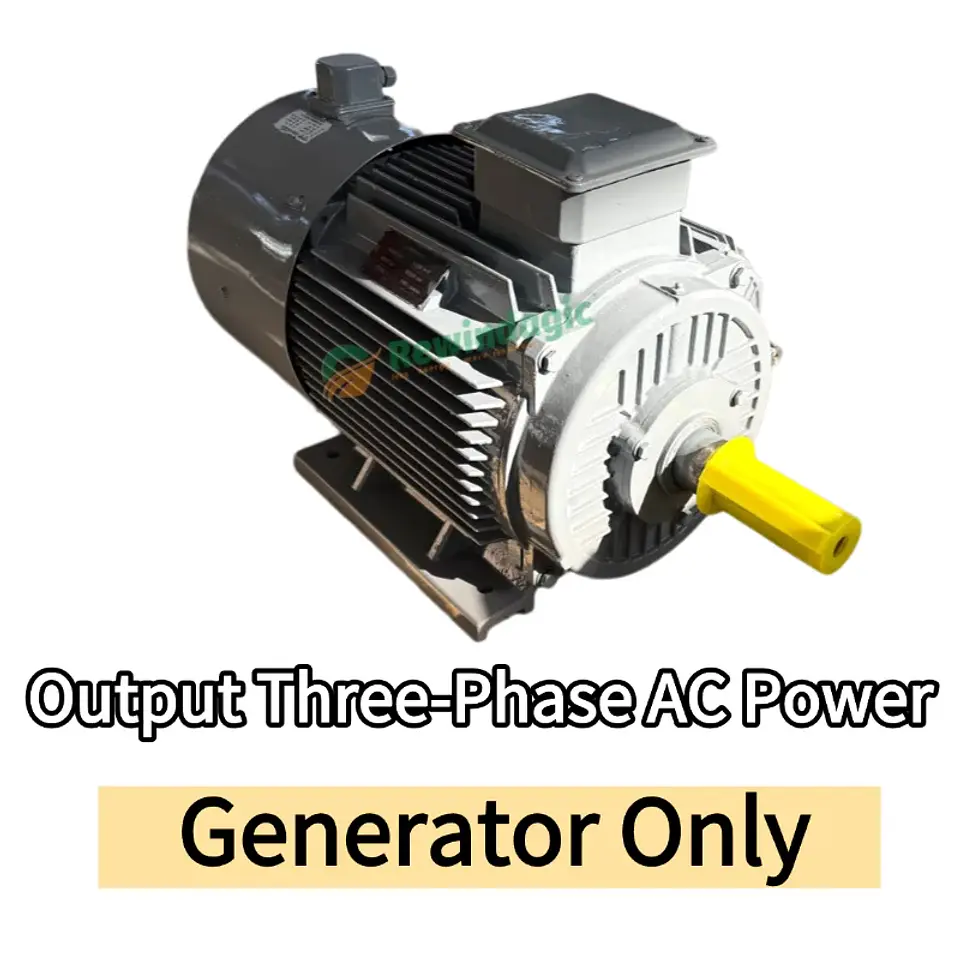 20KW 30KW 80KW 100KW Permanent Magnet Generator 110V 220V 380V 50Hz Generator AC Generator 300RPM Magnetic Dynamo 9