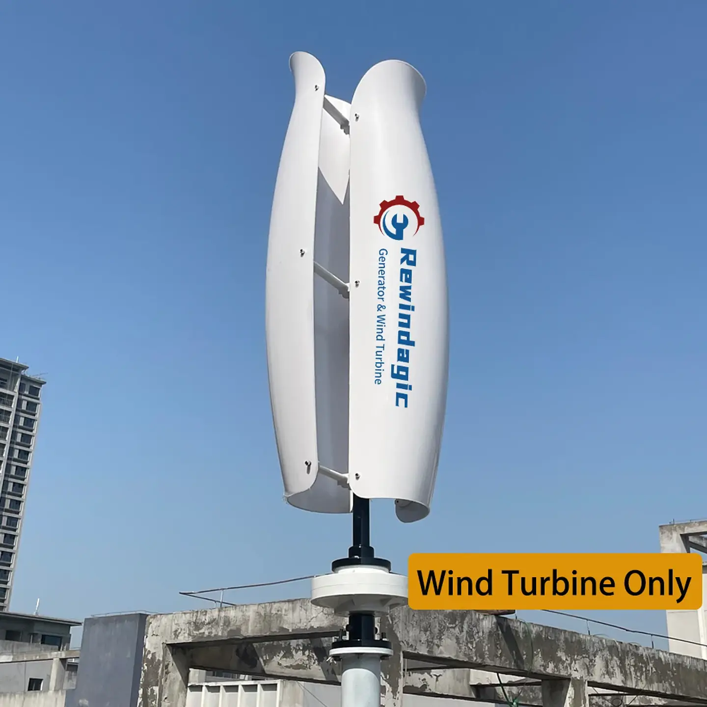 10KW 20KW 30KW 3Phase AC 24V 48V 96V 220V Wind Turbine Generator Vertical Axis Windmill Off Grid System For Home 9