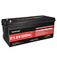 24V 100Ah LiFePO4 Battery, Built-in 100A BMS 24V Lithium Battery, Low Temperature Protection,2560W Power Output, Up to, Custom - thumbnail 1