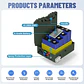24V 12V 100Ah LiFePO4 Battery 2560Wh 140Ah 200Ah Lithium Battery Grade A Bluetooth BMS 6000+ Cycles IP56 USB QC Charge EU Stock - thumbnail 3