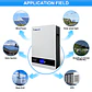 Aninerel 51.2V 5.12Kwh 100Ah LiFePO4 Battery Pack 6000 Cycles 51.2V BMS 100Ah Solar Energy Storage Lithium Battery PL EU STOCK - thumbnail 4