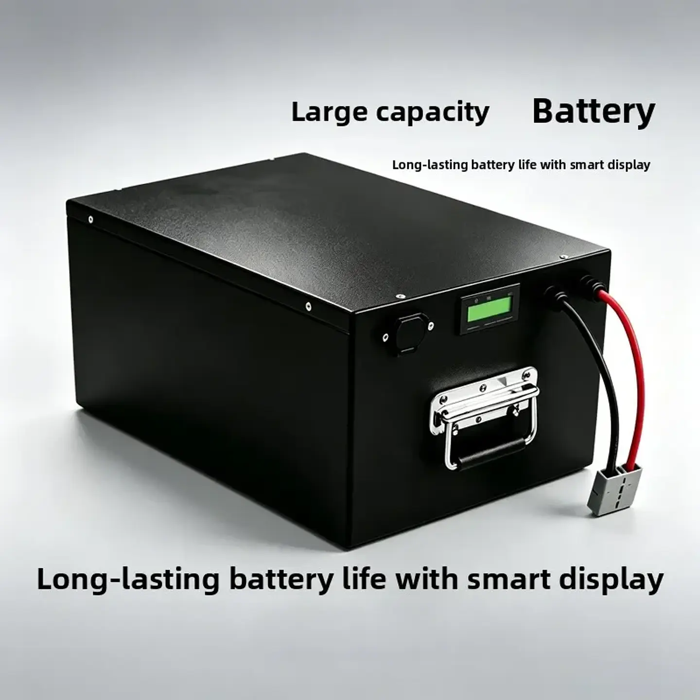 48V LiFePO4 Battery 50Ah-800Ah, Built-in Smart BMS Deep Cycle Rechargeable Lithium Battery For 4KW/9KW Solar PV System RV Off-Gr 2