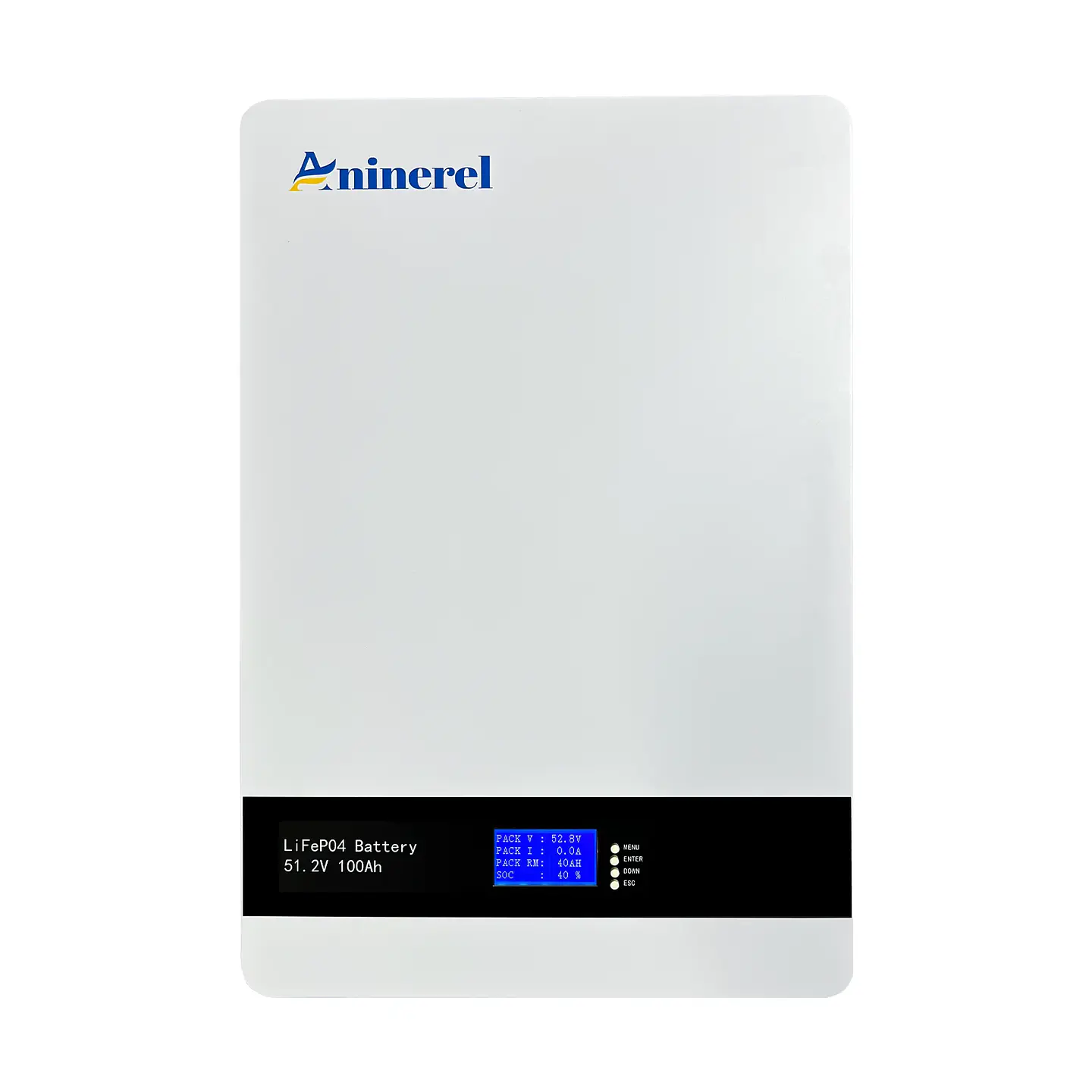 Aninerel 51.2V 5.12Kwh 100Ah LiFePO4 Battery Pack 6000 Cycles 51.2V BMS 100Ah Solar Energy Storage Lithium Battery PL EU STOCK 9