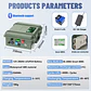 24V 12V 100Ah LiFePO4 Battery 2560Wh 140Ah 200Ah Lithium Battery Grade A Bluetooth BMS 6000+ Cycles IP56 USB QC Charge EU Stock - thumbnail 9