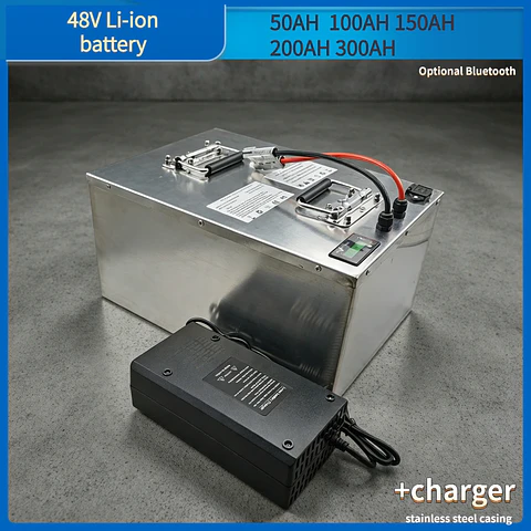 VoltPro -48V Lithium Battery Pack 50Ah 100Ah 150Ah 200Ah 3000W 5000W 6000W Inverter Bluetooth Parallel Solar System
