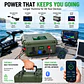 LiFePO4 Battery 12V 100Ah 150Ah 200Ah Bluetooth BMS 6000 Cycles Waterproof Solar Lithium Battery Boat Fishing Trolling Motor - thumbnail 2