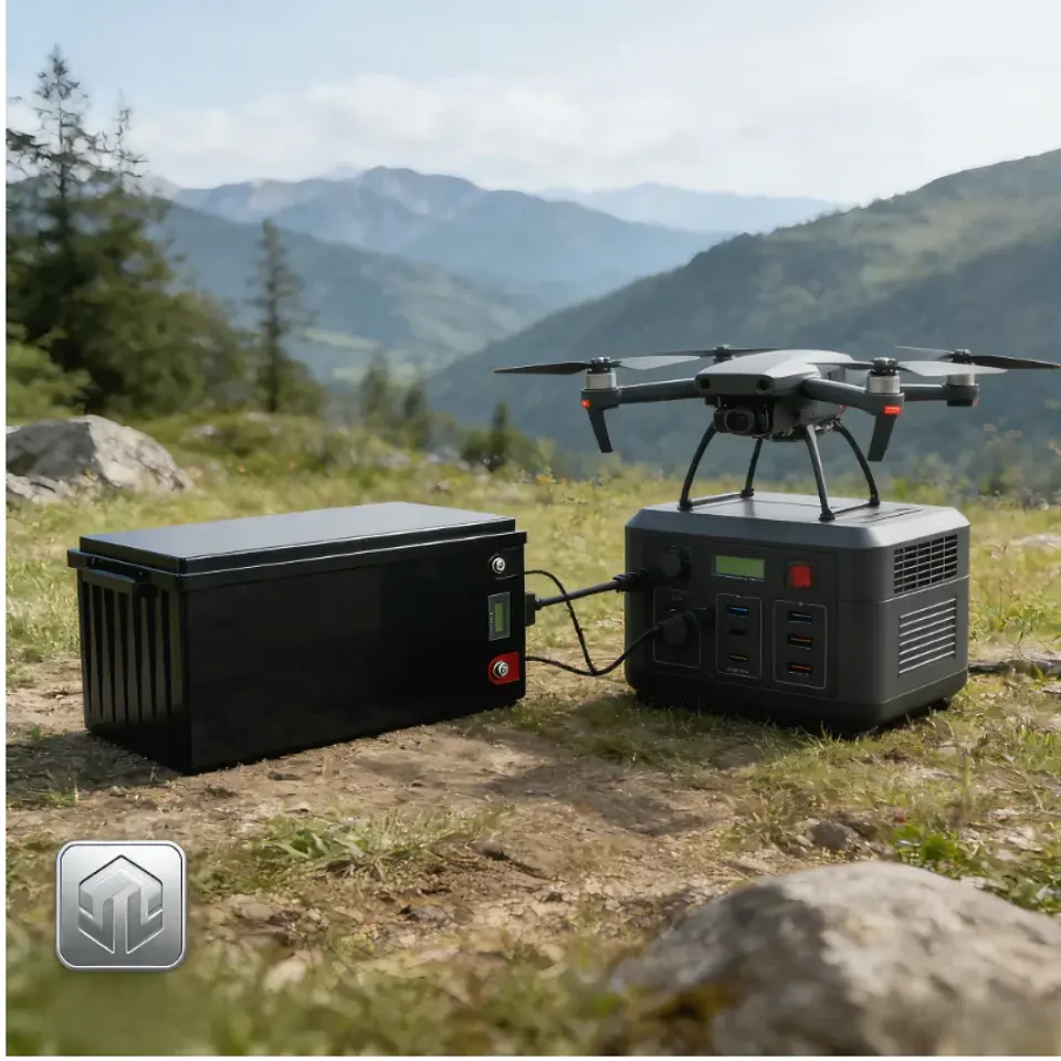 48V LiFePO₄ Lithium Battery 100/150/200/300Ah Bluetooth Parallel Solar System Inverter 3000-6000W 2